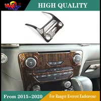 fit for ford ranger everest endeavour accessories 2015 2016 2017 2018 2019 2020 abs center console button frame gold cover