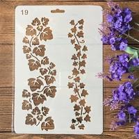 27cm ivy edge diy craft layering stencils painting scrapbooking stamping embossing album paper card template