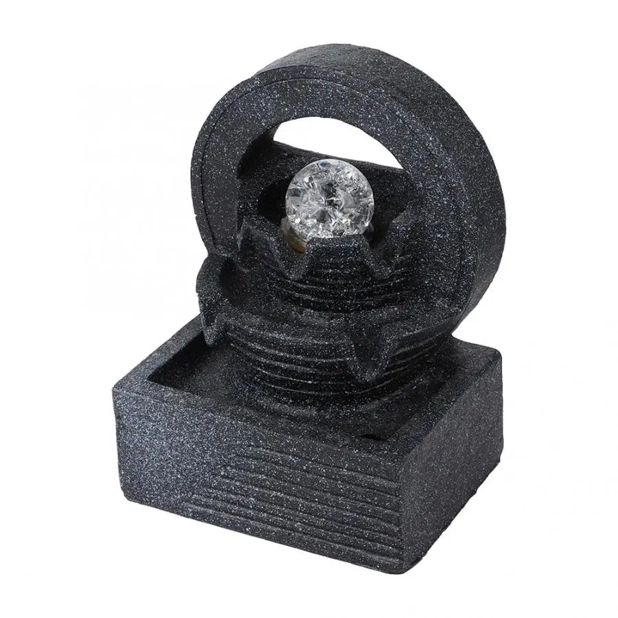 Украшение мини водопад настольный фонтан украшение стола для дома офиса отеля