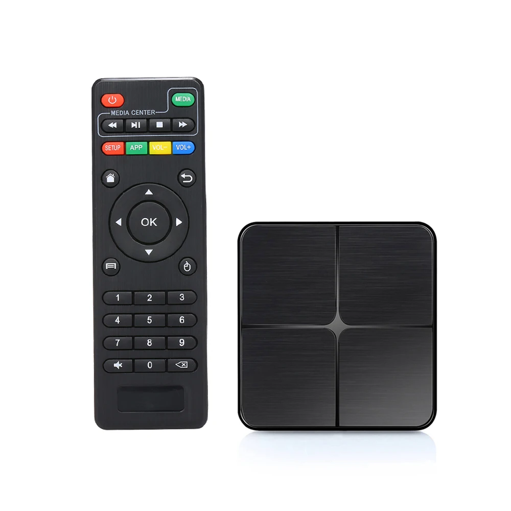 T96 Мини Смарт Android 7 1 ТВ коробка RK3229 Четырехъядерный 4K 1080P телеприставка VP9 H.265 HDR10 2