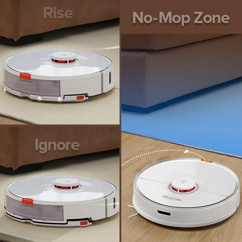 Робот-пылесос Roborock S7 с автоматической пустой док-станцией Sonic Mopping Ultra sonic Carpet