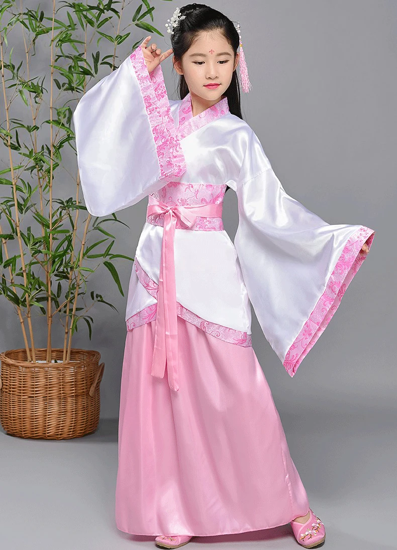 Костюм для девочек-подростков праздничная одежда на день рождения китайский и