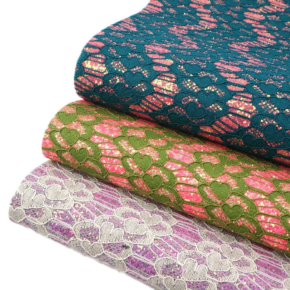 Аксессуары David 20*33 см блестящая кружевная искусственная кожа ткань бант для волос