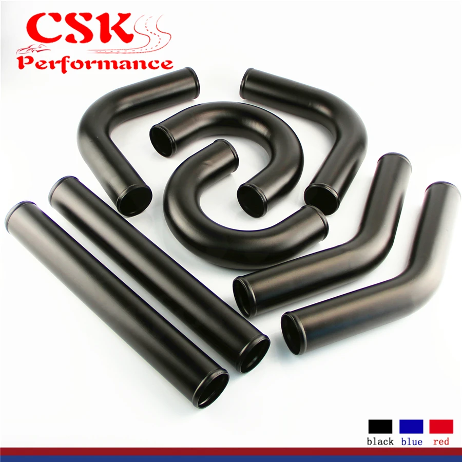 Универсальный интеркулер сделай сам 2 5 дюйма 63 мм + шланг из сплава BOV Turbo Blow Off Valve