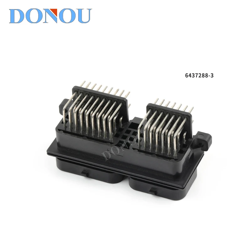 

1pcs 60-pin car connector 6437288-3 harness plug ECU computer version waterproof plug domestic curved needle seat