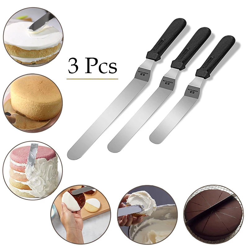 G. домашние лопатки 3 шт. из нержавеющей стали угловая лопатка для глазирования