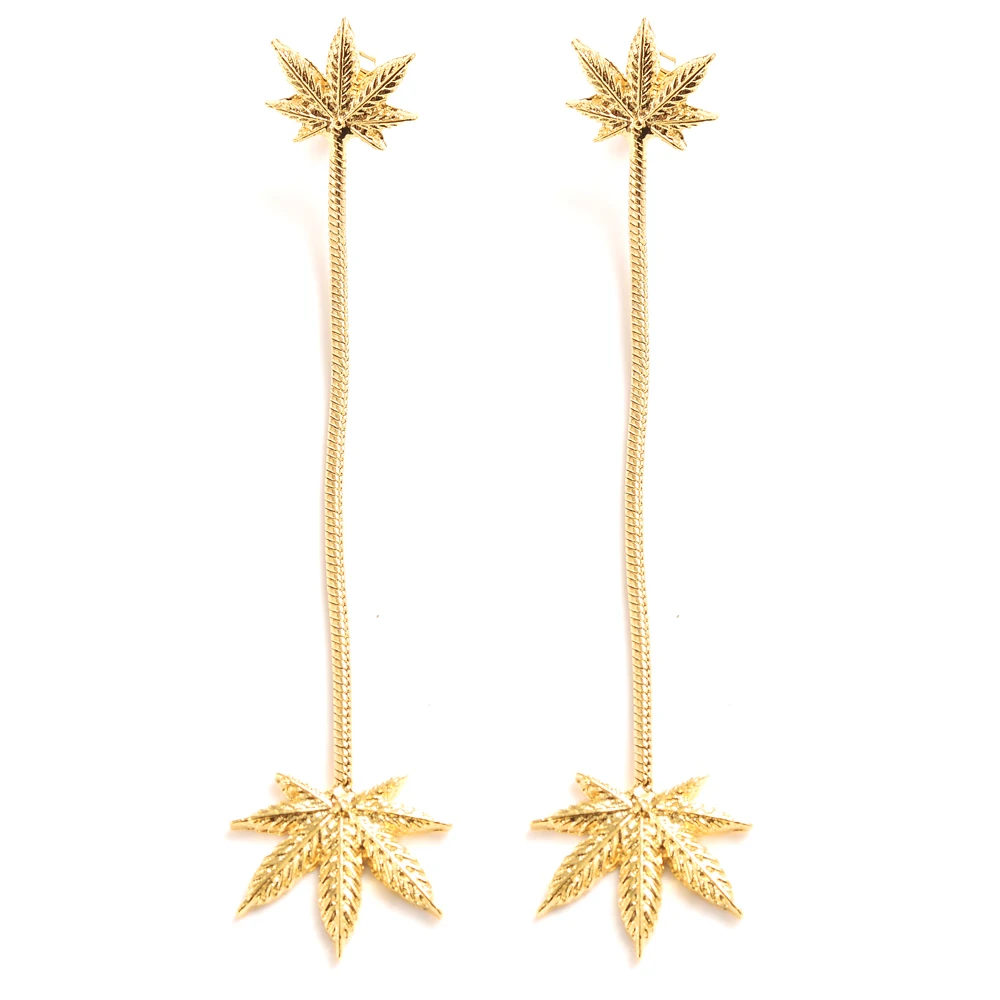 

Africa Women Party Gift Cannabiss Weed Marijuan Leaf charms women Vintage Accessory for Women / Girls kids party jewelry gift