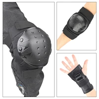 protective gear set 6 in 1 knee elbow pads wrist guards for sports outdoor riding skating roller safety protection pads kit