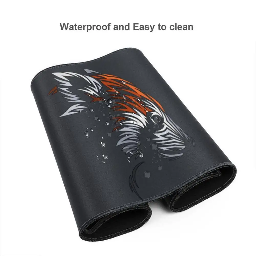 Tribal Red Panda extended extra large big gaming ergonomic steelseries alfombrilla raton mouse pads anime cute wrist support xxl |