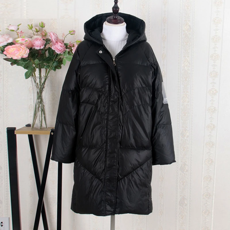 2019 Winter Warm Down Jacket Women Clothing Thick Long oversized Coat Hooded Korean Female Plus Size Puffer |