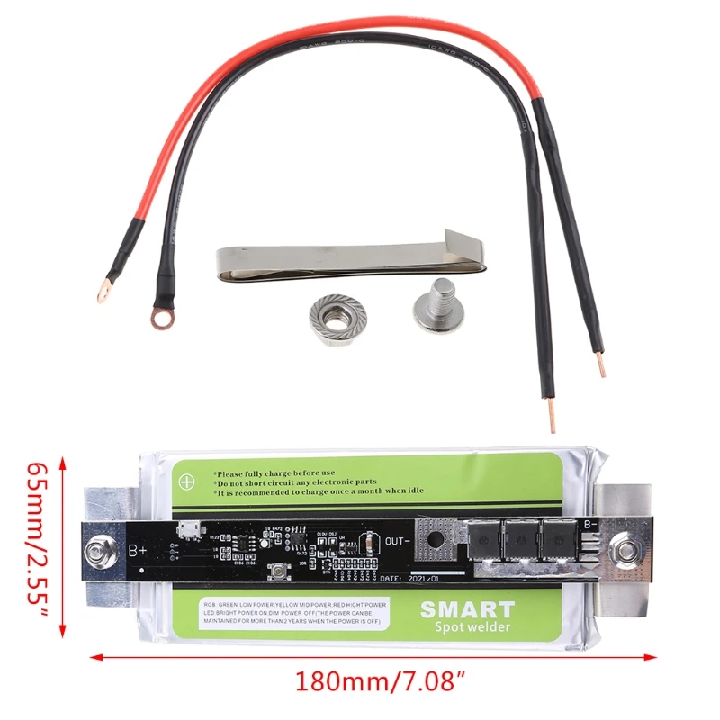 

LXAC All-in-one Protable Handheld DIY Spot Welding Tool Mini Size Lithium Battery Welding Machine with Battery Equipment