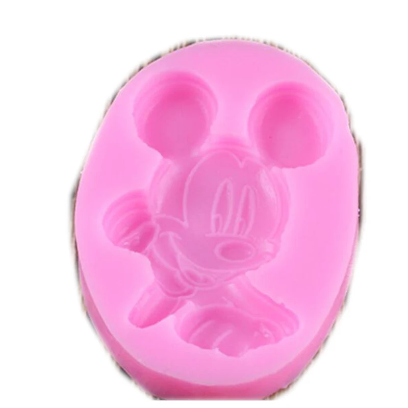 1 шт. Высококачественная форма для помадки с милой мышкой шоколада сделай сам