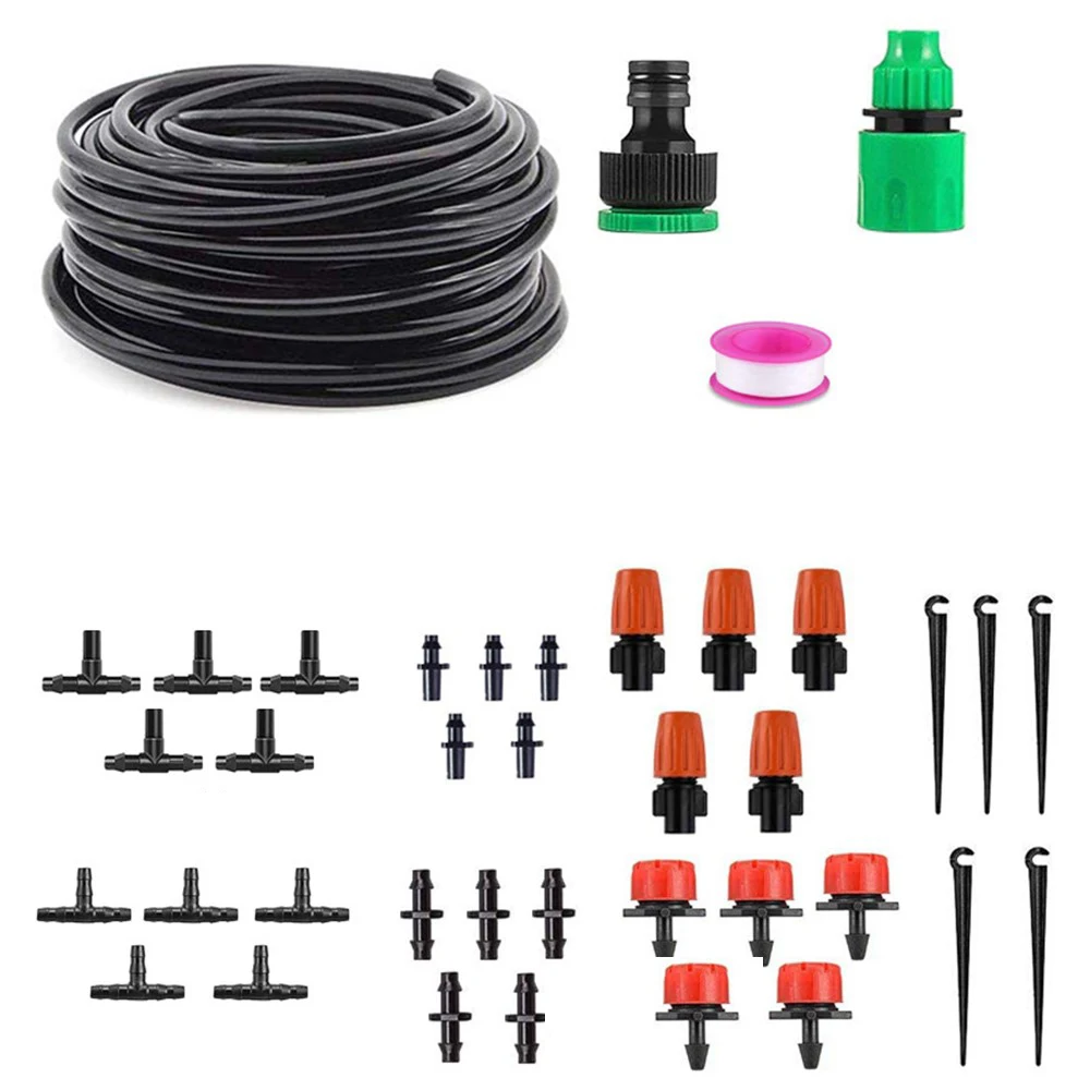

Садовая система капельного полива, комплект для полива растений, 5-50 м