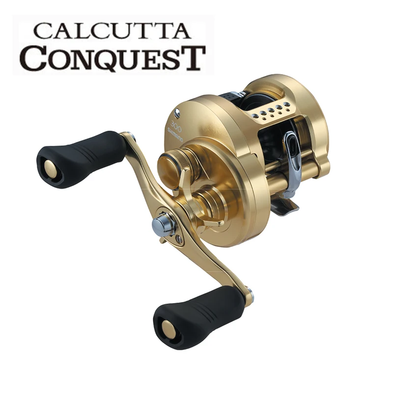 Новинка 2018 оригинальная катушка для заброса приманки SHIMANO CALCUTTA CONQUEST 300 301 400 401 6 2: 1