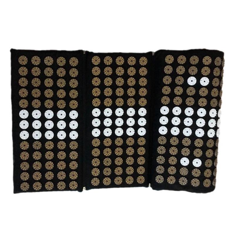 

Акупунктурный массажер Lotus, коврик для снятия симптомов боли в спине, подушка для массажа тела