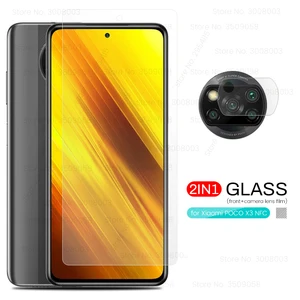 camera lens glass poko little m3 pro f3 protective glass for xiaomi pocophone poco x 3 x3 pro nfc armored protection safety film free global shipping