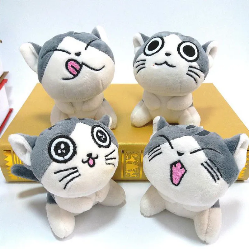 С изображением героев из мультфильмов 1 штука сыр кошка мягкие плюшевые игрушки