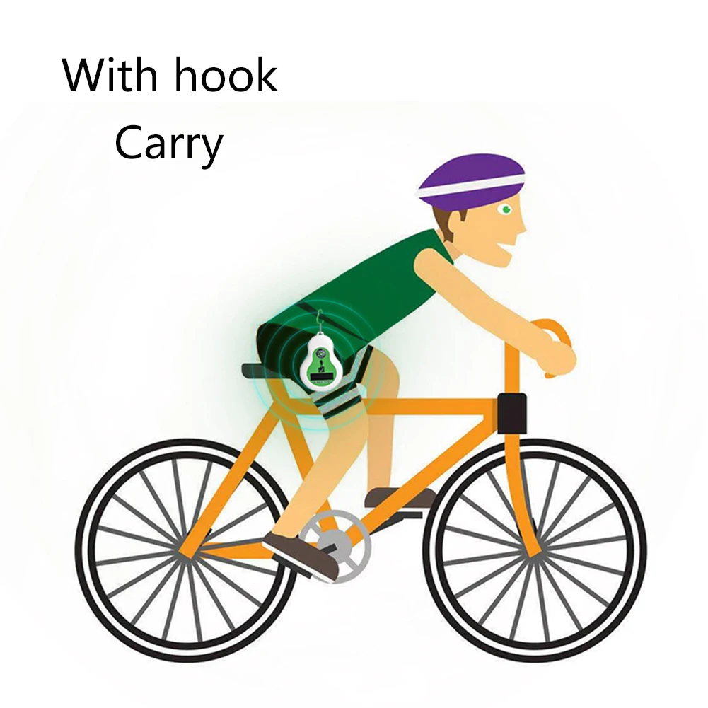 Небольшой и Портативный Открытый Солнечный ультразвуковой репеллент от