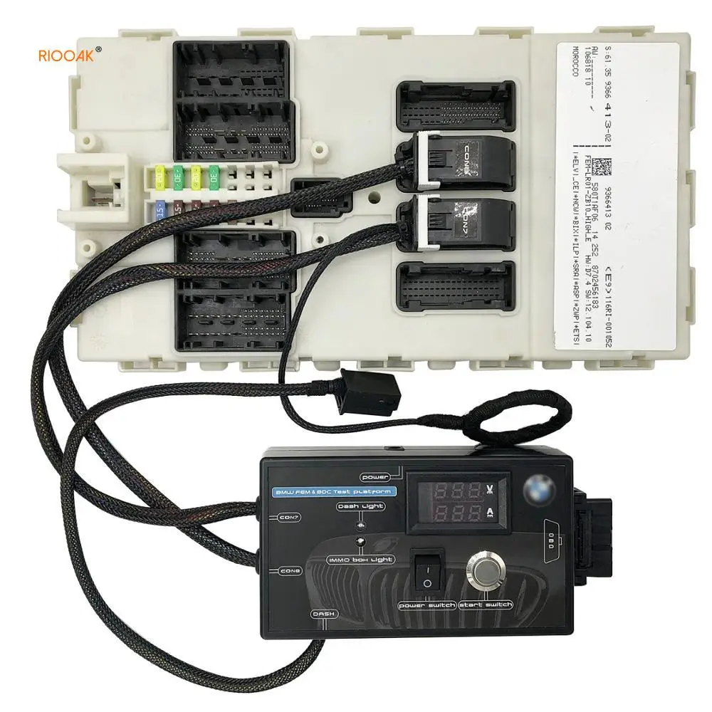 Новая тестовая платформа RIOOAK для BMW Фем и BDC F20 F30 F35 X5 X6 I3 ForBMW тестер автоключи