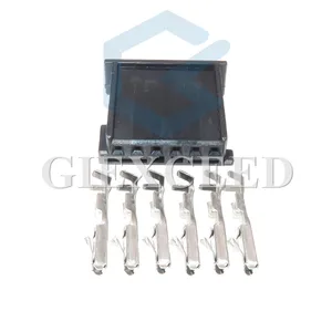 2 комплекта 6 Pin 1-1241370-3 автомобильный динамик аудио проводной разъем автомобильный шлюз разъем для BMW