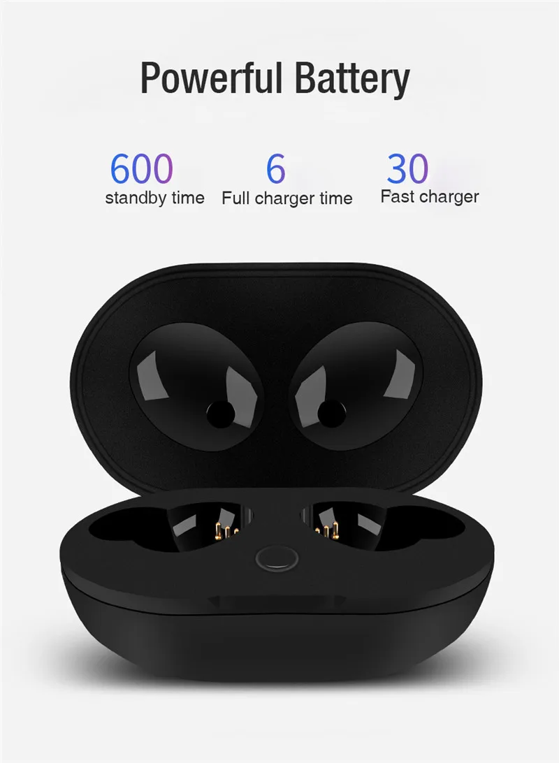 Bluetooth 5,0 наушники TWS беспроводные наушники стерео наушники вкладыши с зарядным устройством для samsung Galaxy S8/7 iPhone