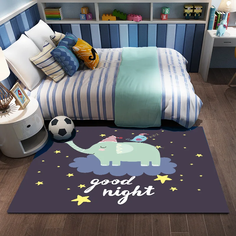 

Bedroom Cartoon Carpet New Home Baby Creep Pad Creative Children's Room Cartoon Carpet Living Room Decoration Carpet Rugs Rug