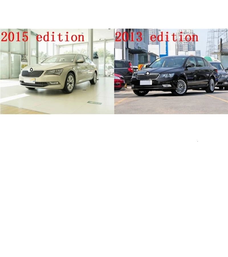 Обновленный стиль наружные автомобильные молдинги украшения автомобил автомобильные аксессуары гоночный гриль 09 10 11 12 13 для Skoda Superb