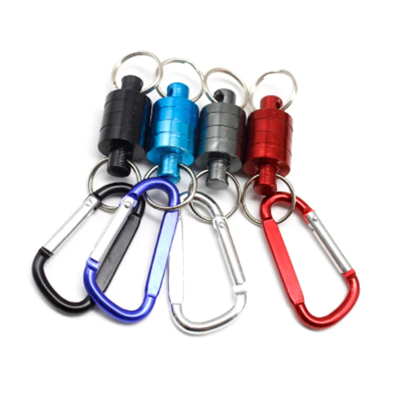 

Strong Magnetic Carabiner Portable Outdoor Fishing Mountaineering Release Lanyard Strong Train Release Buckle Tool