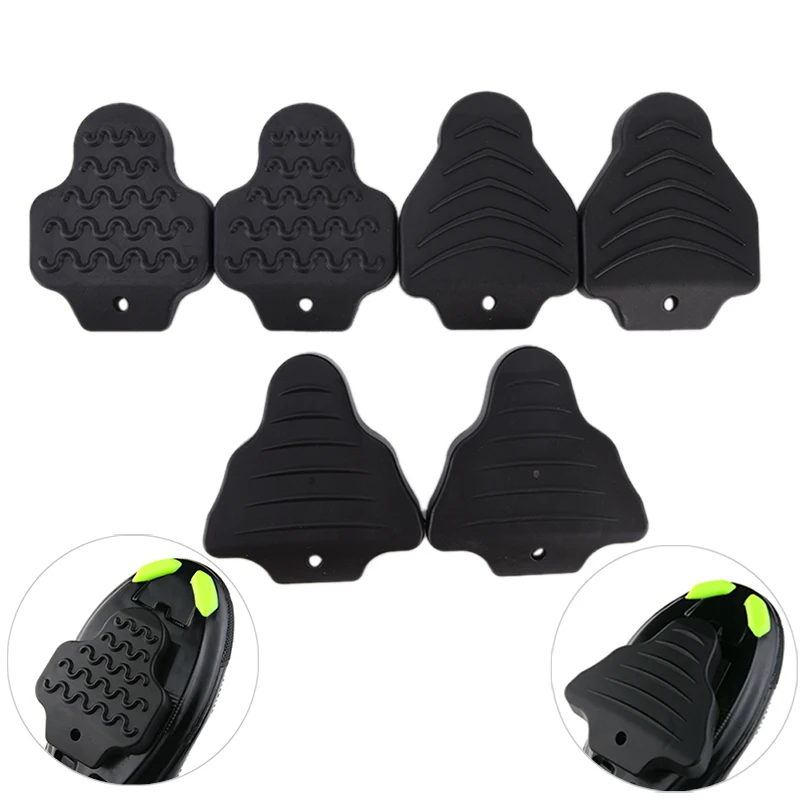 1 пара резиновых клеевых чехлов для Shimano SPD-SL/LOOK KEO/Wellgo RC7/LOOK Delta/Wellgo RC5 системные шипы
