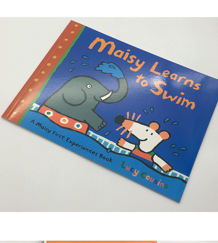 Maisy учится плавать первый опыт английская история картина книга дети учатся