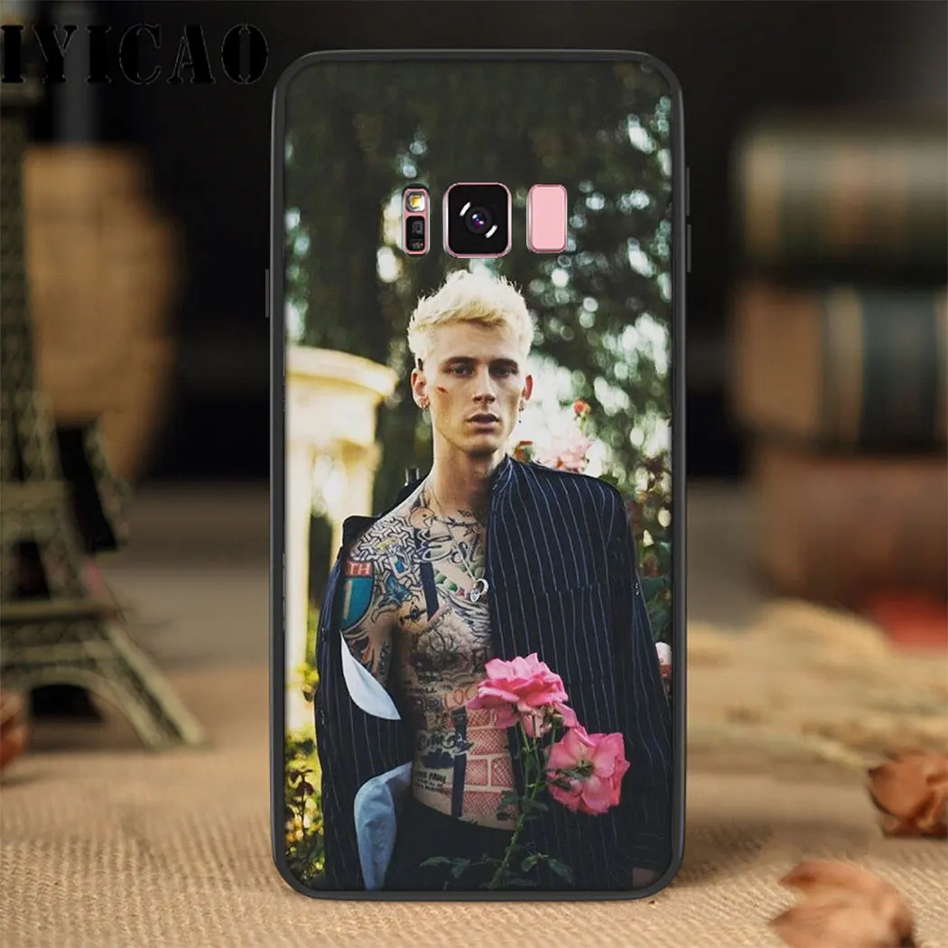 IYICAO Machine Gun Kelly MGK Soft Silicone Case for Samsung A3 A5 A6 Plus A7 A8 A9 J6 Phone Cover | Мобильные телефоны и