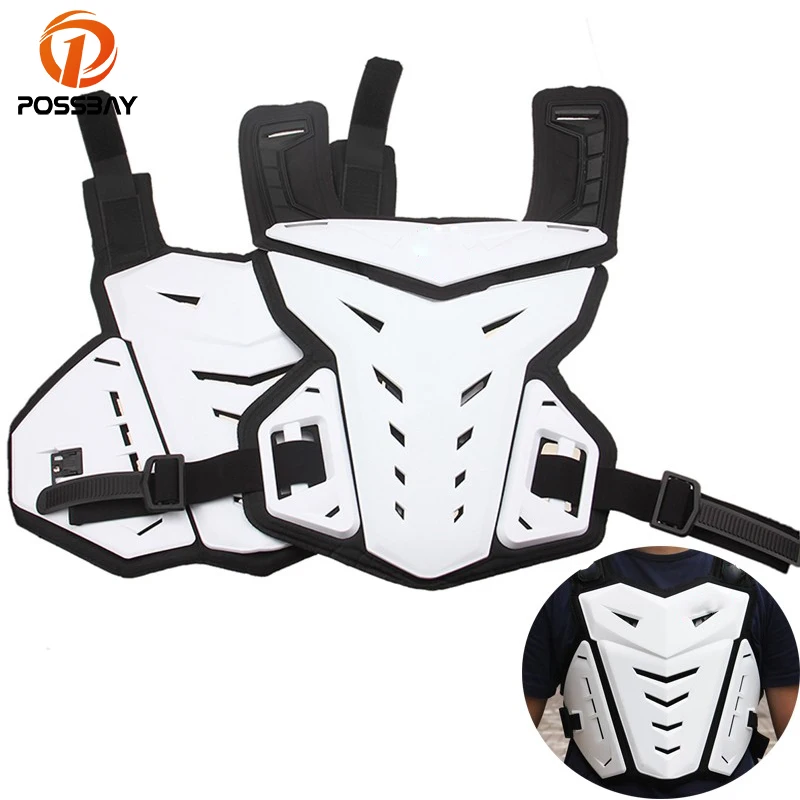 Posbay Профессиональный бронежилет белый для мотокросса бездорожья гоночного