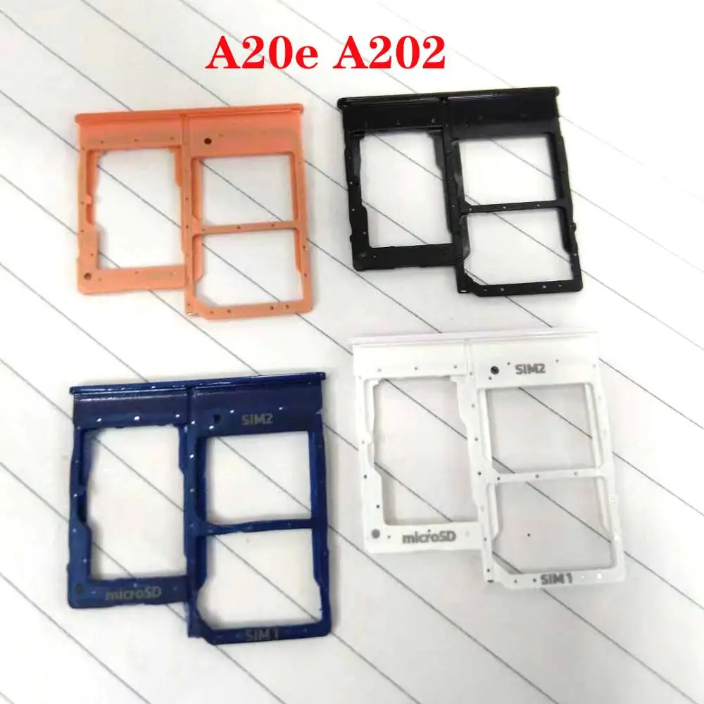 Держатель лотка для SIM-карты SD кардридер слот адаптер Samsung Galaxy A20e A202 | Мобильные