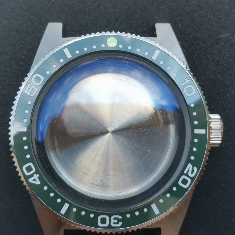 

Heimdallr 62MAS Watch Case Solid Sapphire Ceramic Bezel Diver Watch 300M Water Resistance Case For NH35 NH36A Automatic Movement