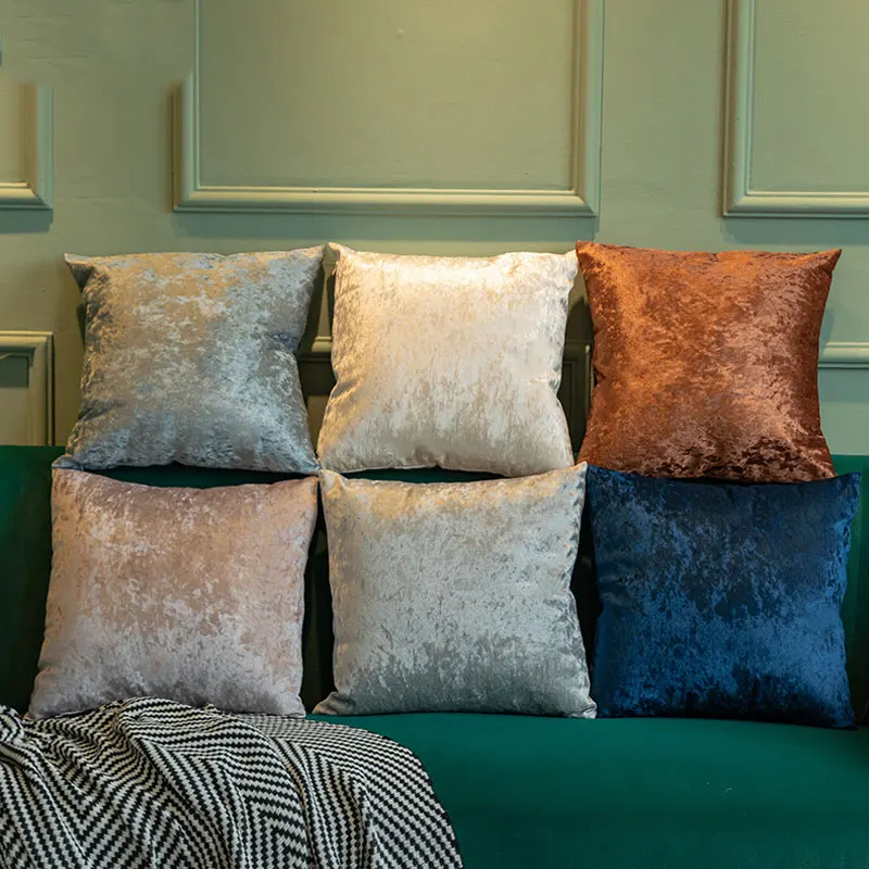 

Velvet Soft Pillowslip Cushion Cover Car Decor Home Supplies 45x45cm Pillow Case Warm Throw Pillows Cover Decorative Pillowcases