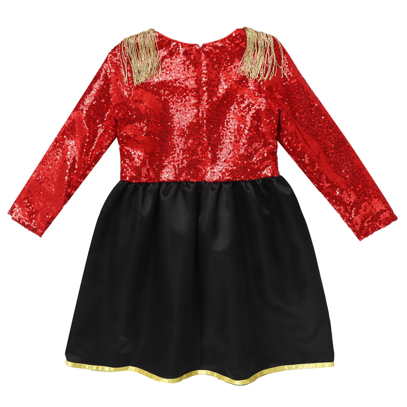 Детская одежда для девочек костюм с блестящими пайетками шоумен ролевые игры