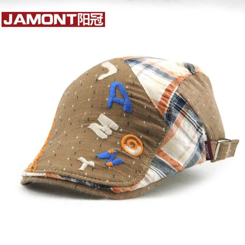 [JAMONT] повседневная детская шапка с козырьком для мальчиков и девочек берет