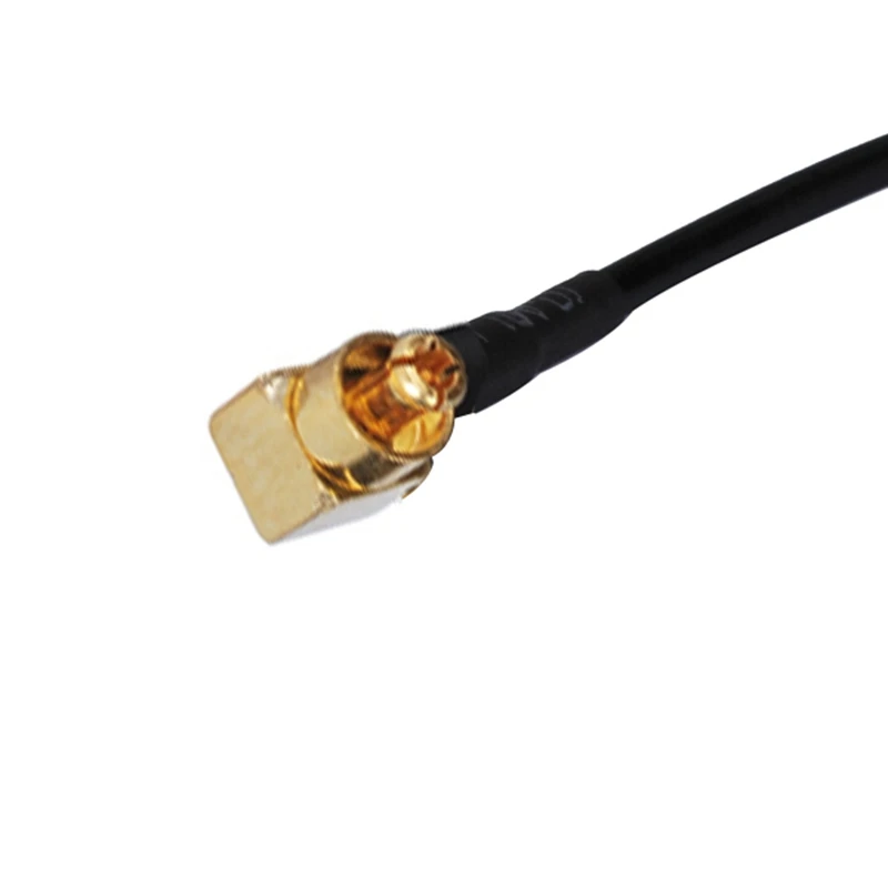 Superbat UHF Женский Разъем для mc карты штекер правый угол Pigtail кабель RG174 15 см