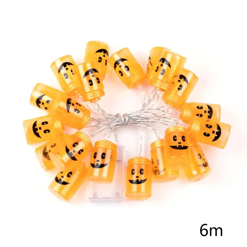 Светодиодный строка оранжевый бутылка Фея светящаяся гирлянда Батарея