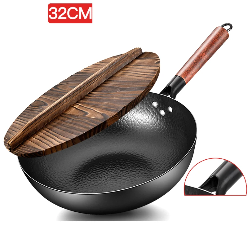 Чугунная сковорода с чугунным покрытием не покрытая кастрюля для газовой и