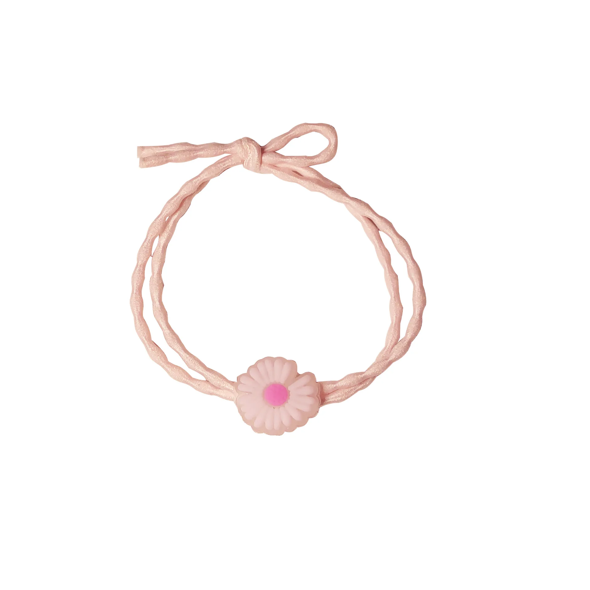 

Korean mosquito repellent hair ring net red small daisy hair rope children's cute hair rope small flower rubber band luminous ha