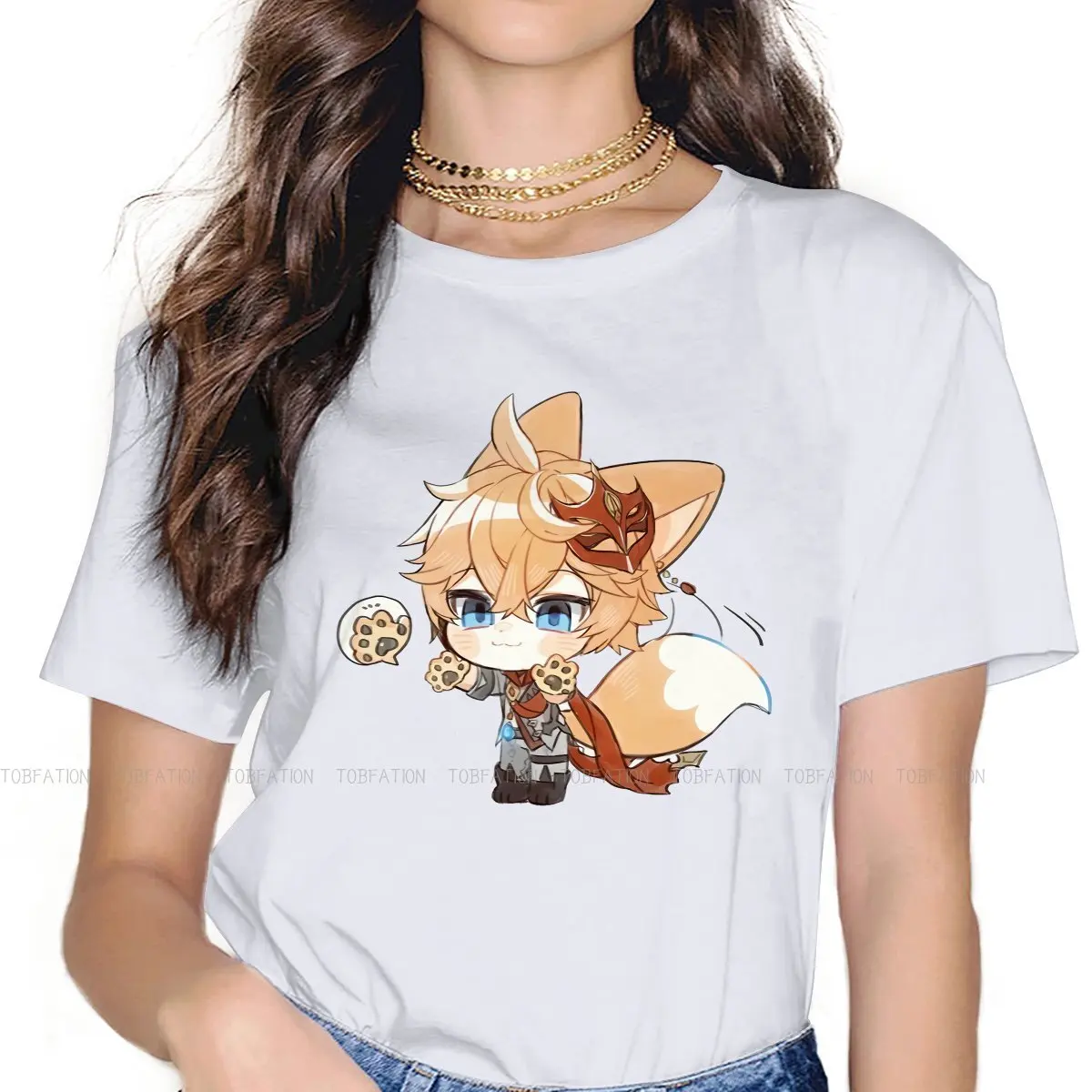 

Футболка женская хлопковая, 4XL