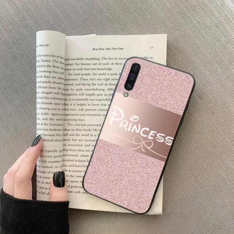 

Queen princess crown Phone Case For Samsung galaxy S 7 8 9 10 20 edge A 6 10 20 30 50 51 70 note 10 plus