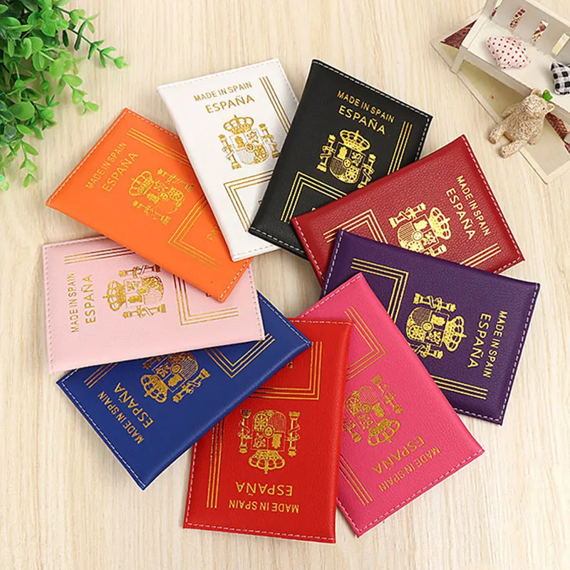 Обложка для паспорта из искусственной кожи Женская мягкой испанской Кожи | Багаж