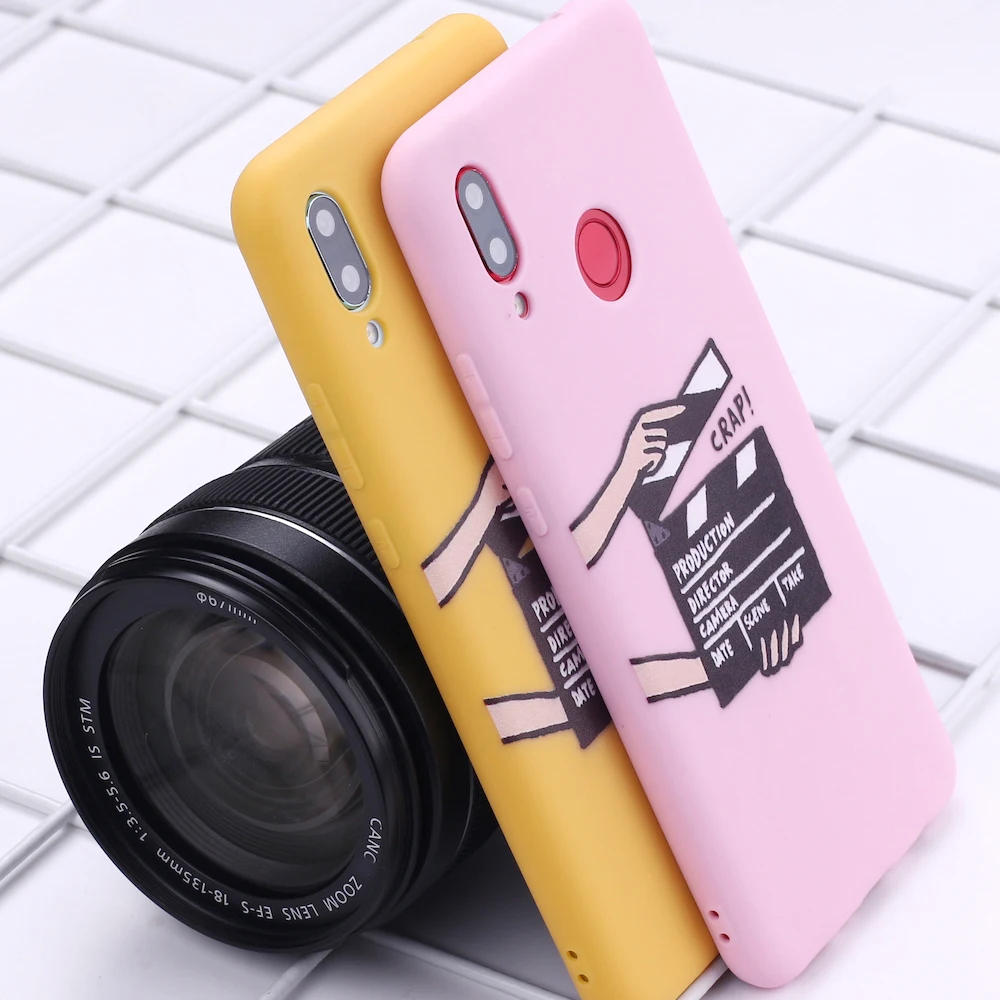 Матовый Силиконовый чехол для телефона Samsung S8 S9 S10 S10e S20 Plus Note 8 9 10 A7 A8 | Мобильные