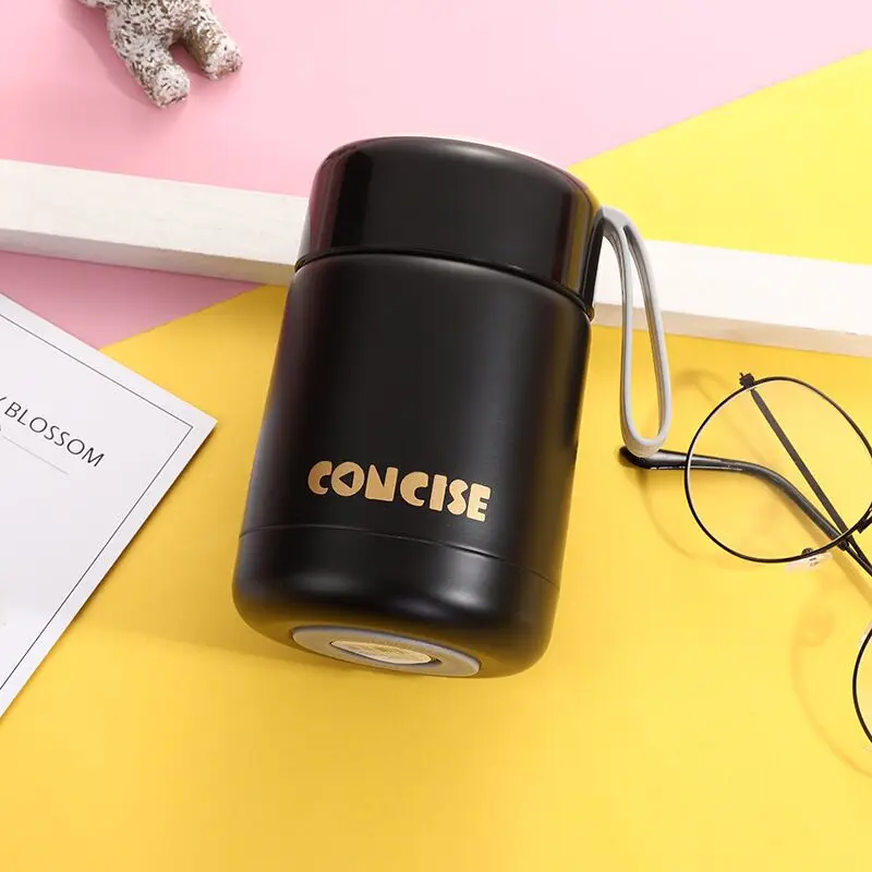 Мини термос из нержавеющей стали Термокружка изолированный стакан вакуумная