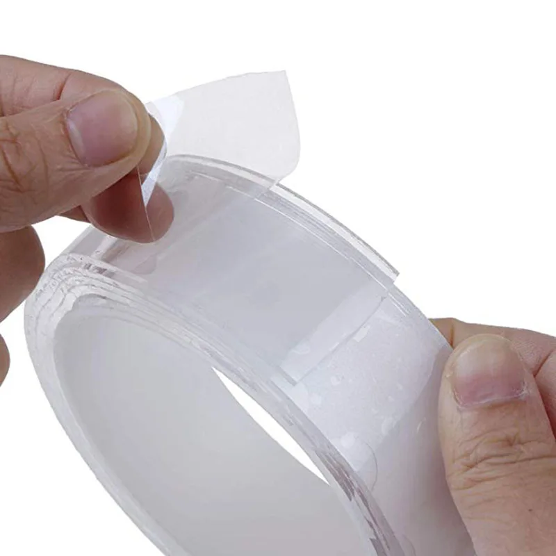 Двусторонняя клейкая лента многоразовая моющаяся 1/2/3/5 м | Обустройство дома