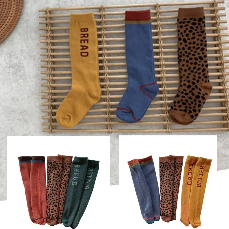 Bobo Choses/гольфы для новорожденных носки маленьких мальчиков и девочек