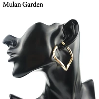mg circle big hoop earrings for women new fashion large round unique earrings hoops women accessories wholesale luxury jewelry
