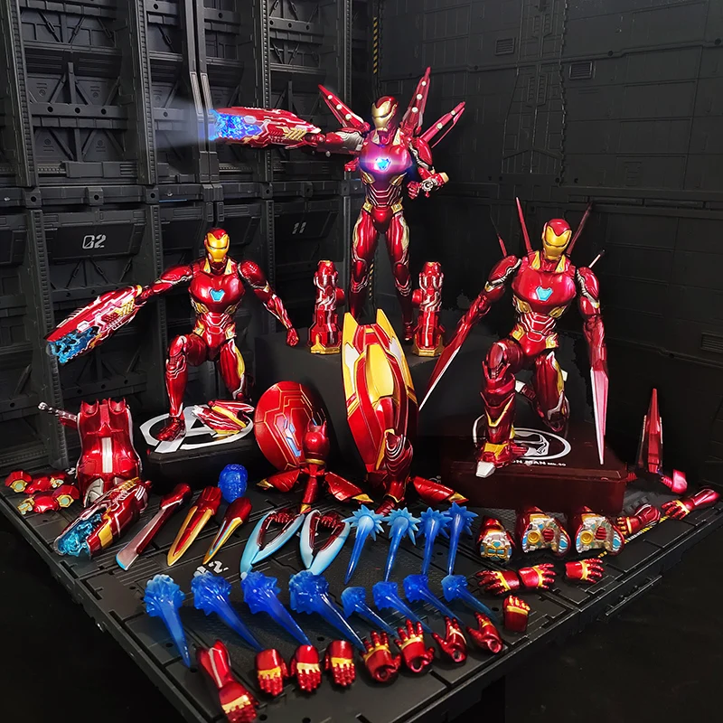 

Marvel Iron Man MK50 Action Figure Ironman Mark 50 Nano Weapons Battle armor BleedingEdge Avengers Endgame Doll Model